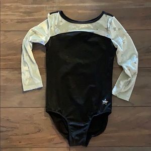 Girls gymnastic leotard suit